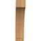 Ekena Millwork 4"W x 14"D x 18"H Imperial Rough Sawn Knee Brace, Western Red Cedar BRC04X14X18IMP00RWR - alternate 4